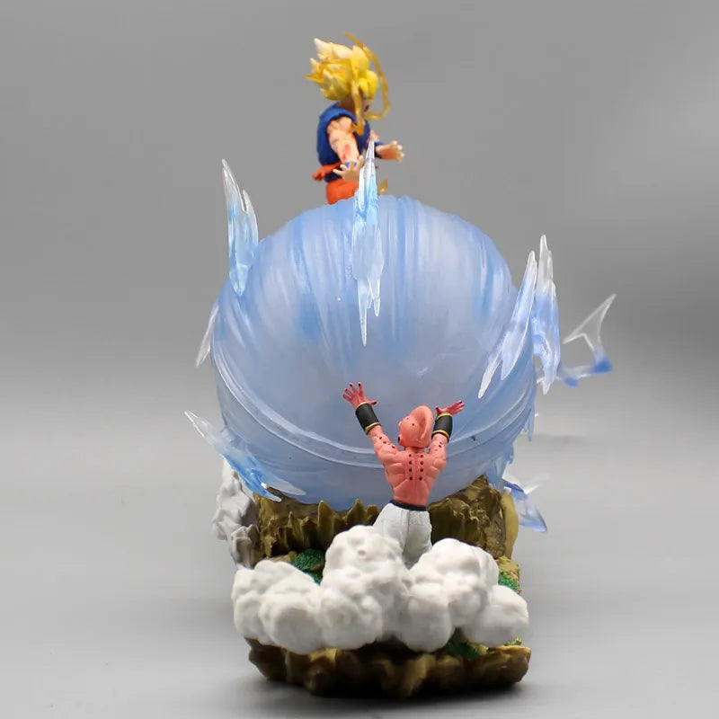 Dragon Ball Z Gohan Vs Buu kamehameha Battle Collectable Statue Figure