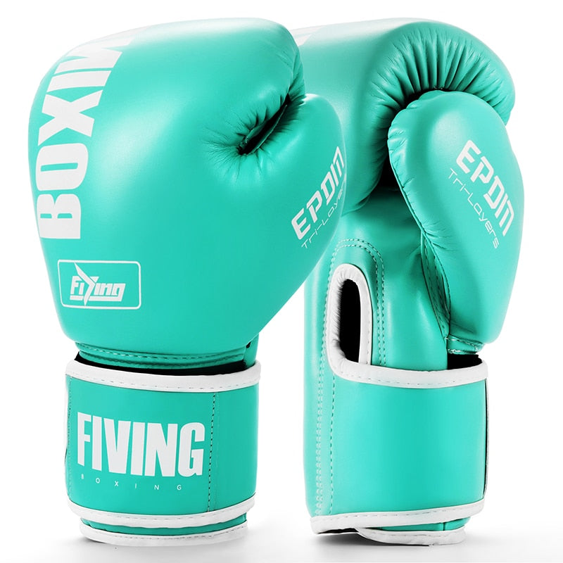 FIVING Sparring Boxing Gloves PU