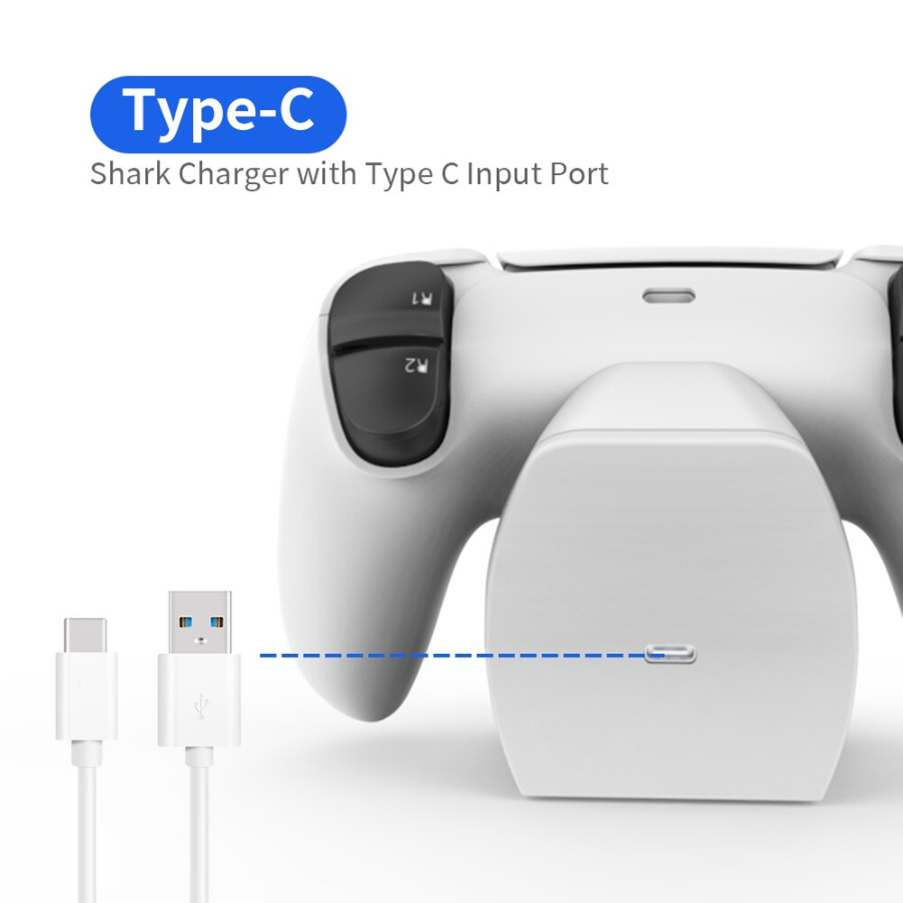 Wireless PS5 Type C Charging Dock Station