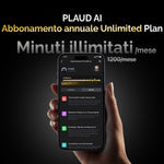 Abbonamento Annuale Illimitato PLAUD AI