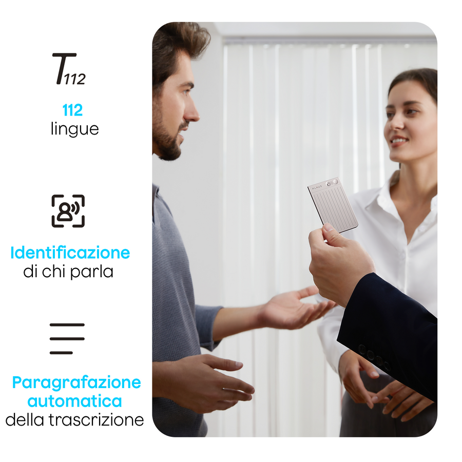 Plaud Note - Notetaker IA Professionale
