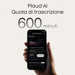 Plaud AI Abbonamento Annuale Pro & Quota di Trascrizione AI
