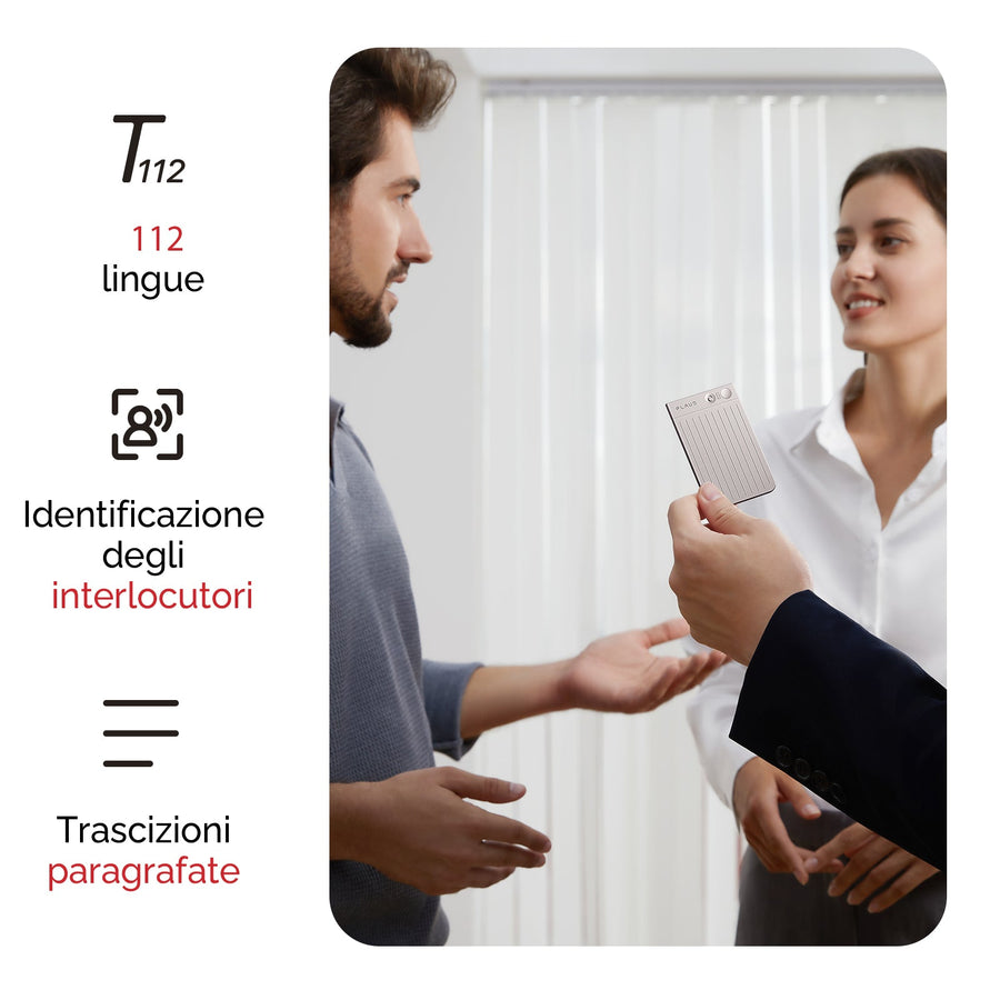 PLAUD NOTE - Notetaker IA Professionale
