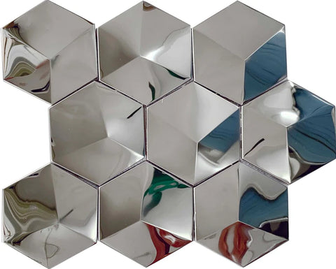 Silver Metal Tile