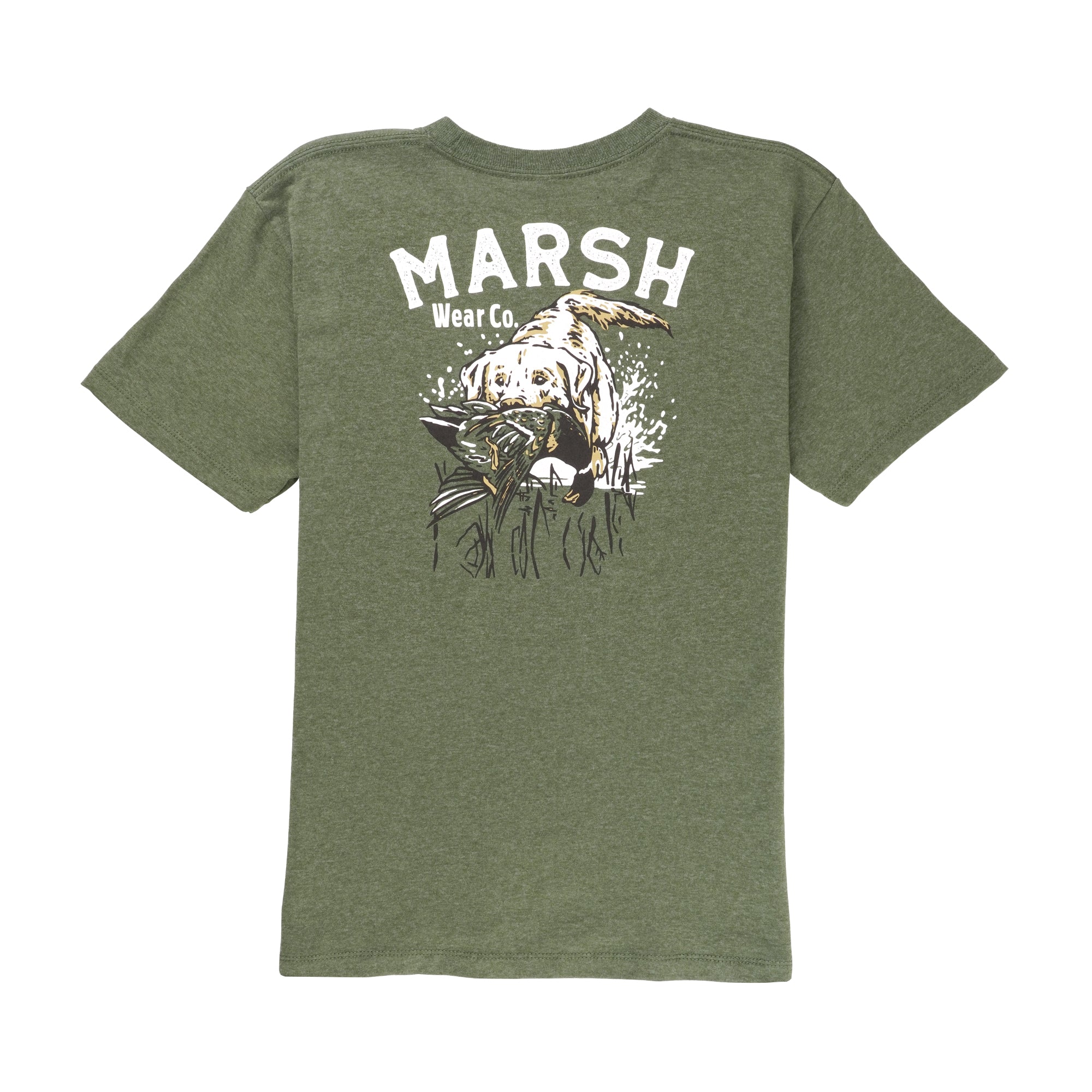 Marsh Wear Youth Red Catch Short Sleeve T-Shirt