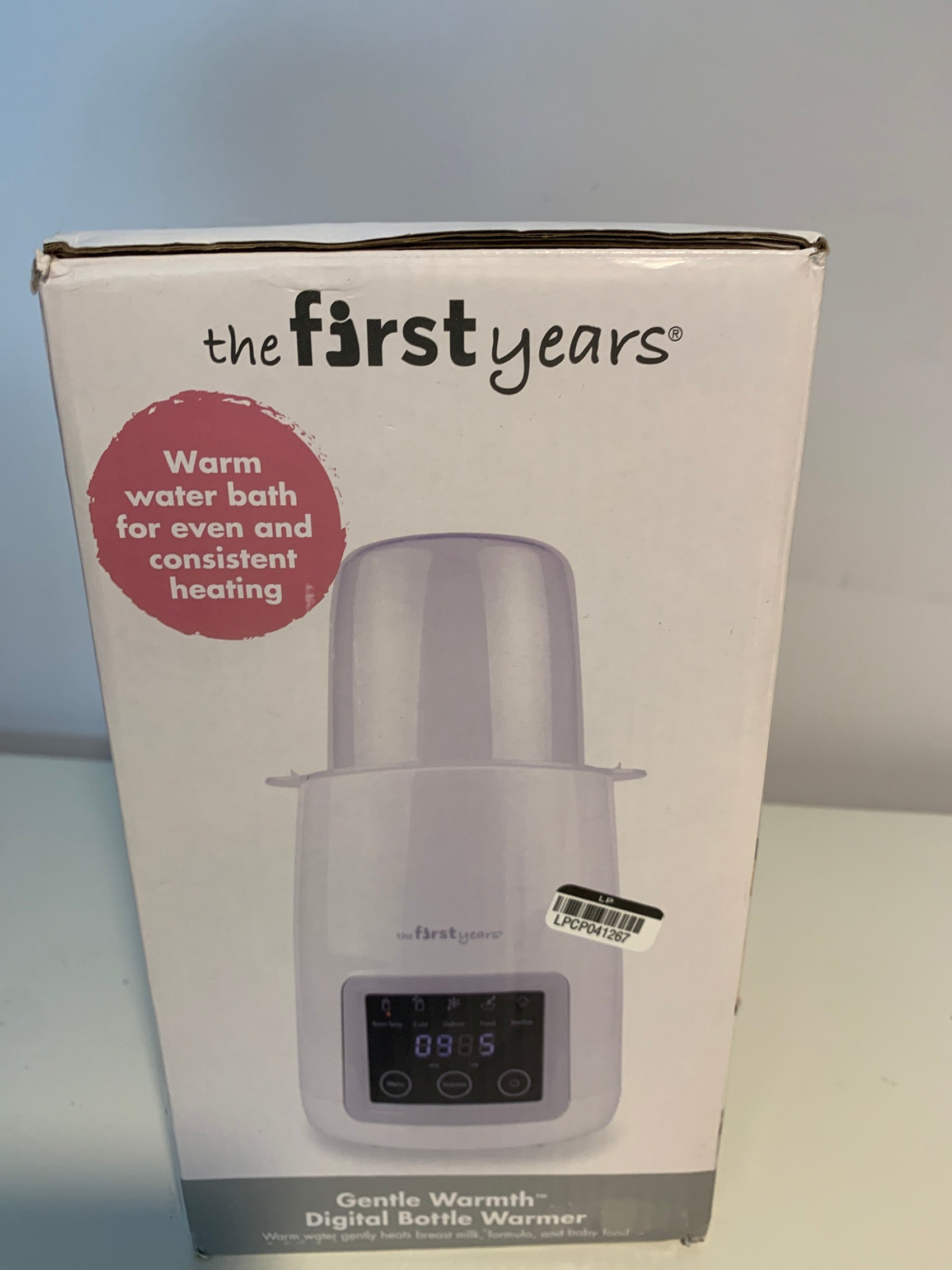 The First Years Gentle Warmth Digital Bottle Warmer for Breast Milk, Formula,