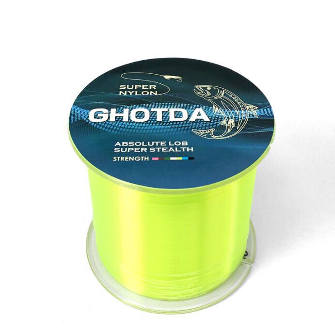 GHOTDA Nylon Fishing Line 500M