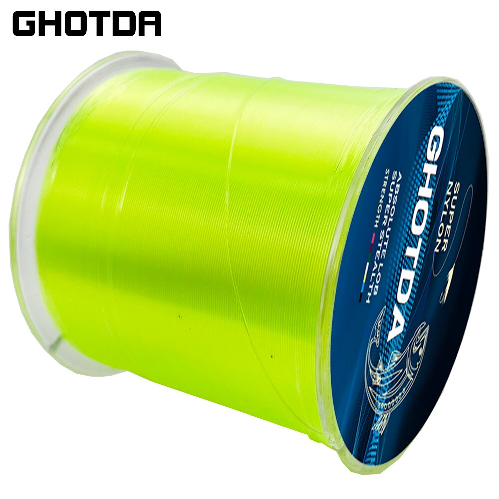 GHOTDA Nylon Fishing Line 500M