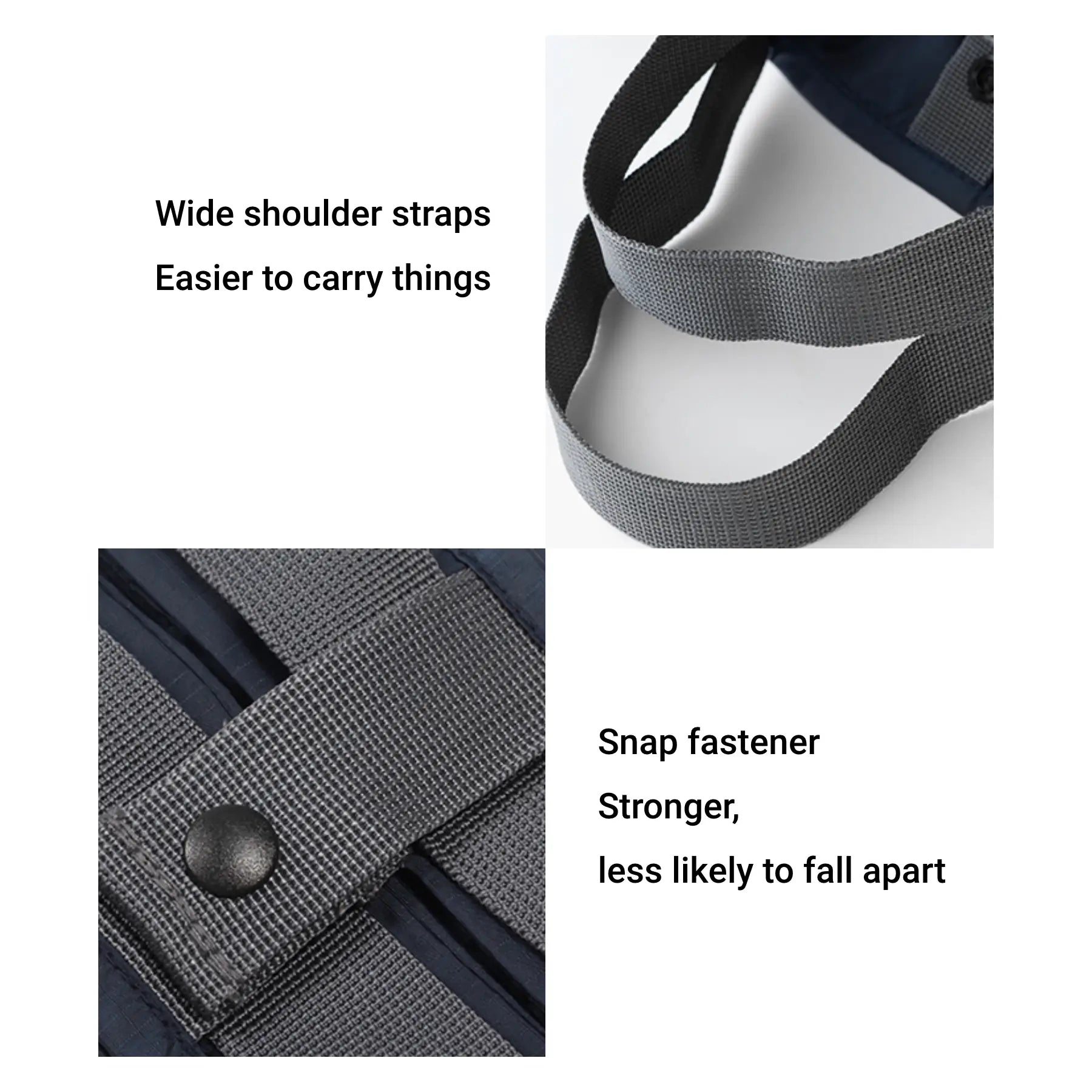 Long-lasting - Holds up to 15 kg (33 lb) - Strong material that doesn’t break away