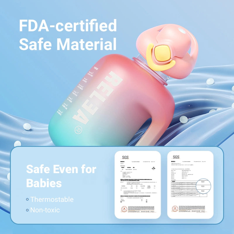 FDA-certified Safe Material Safe Even for Babies 3 Thermostable 4 Non-toxic