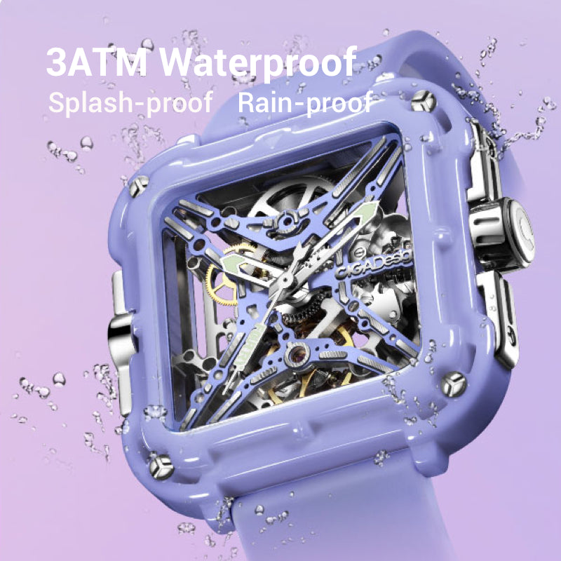3ATM Waterproof  Splash-proof  Rain-proof