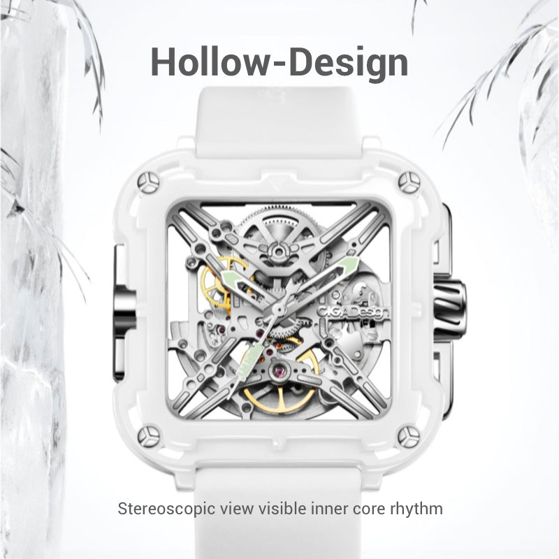 Stereo Double-sided Openwork Dial Stereoscopic view Visible Inner core rhythm
