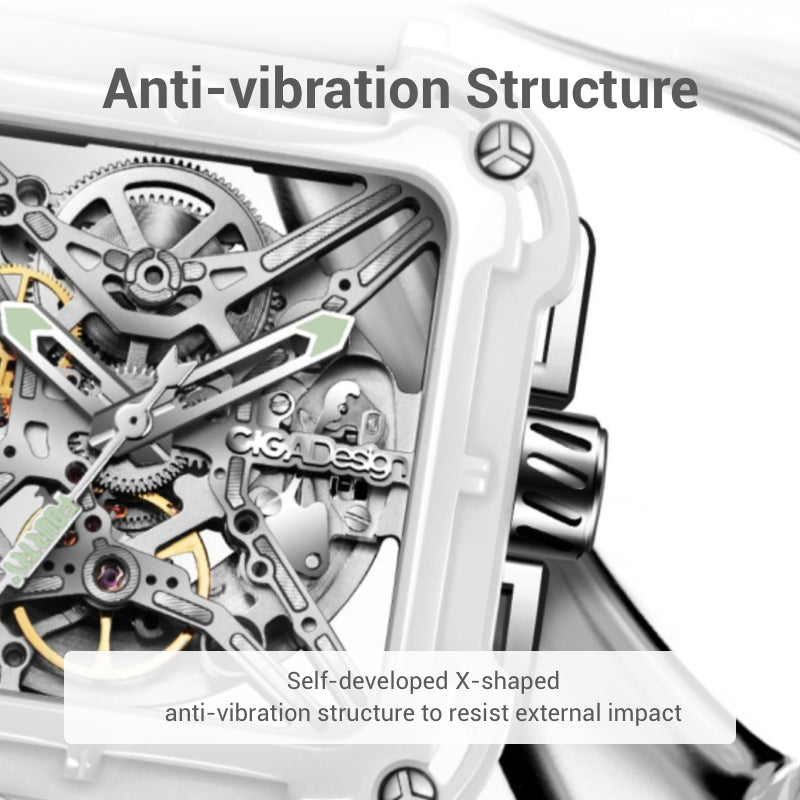 Anti-vibration Structure Self-developed X-shaped anti-vibration structure to resist external impact