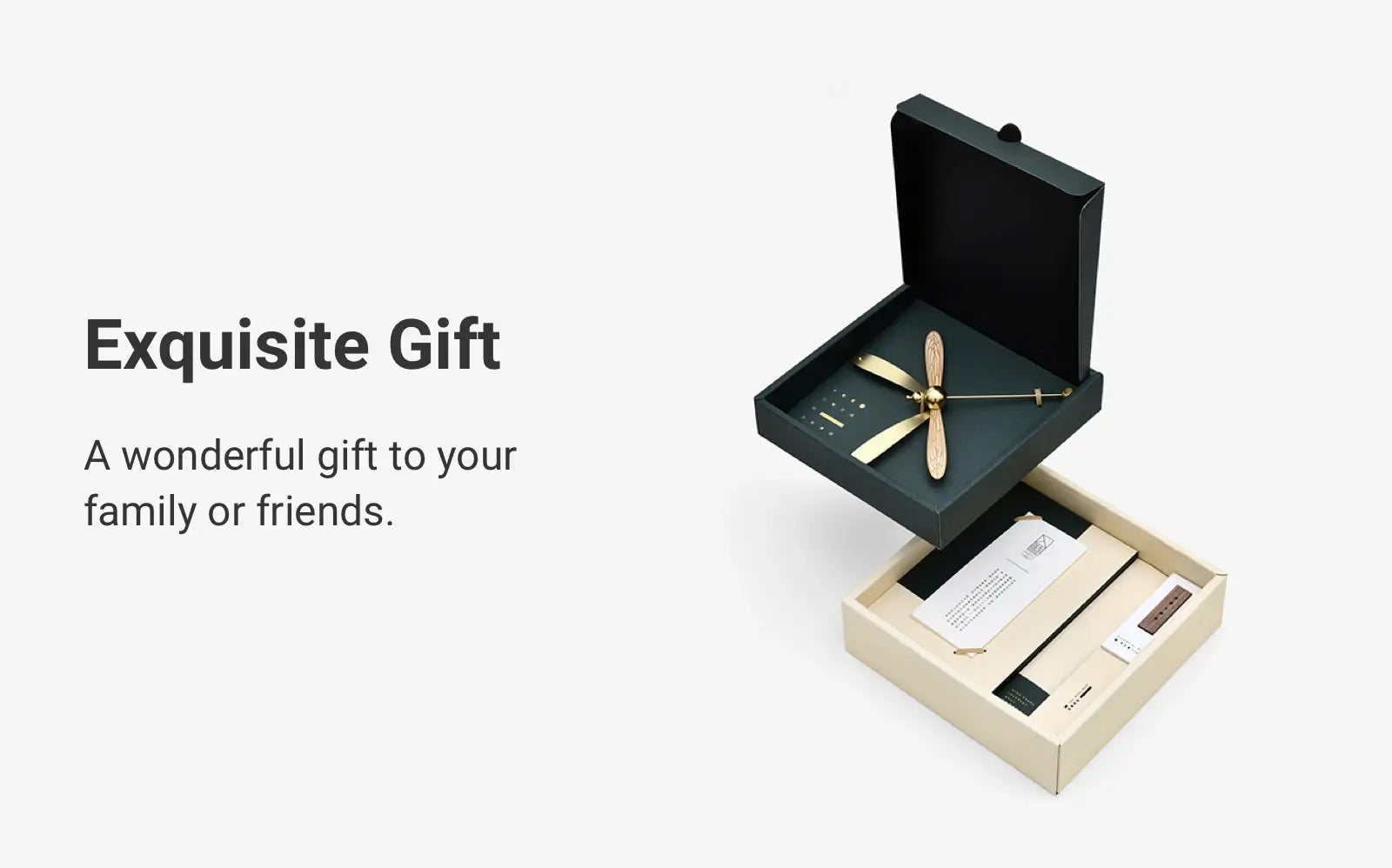 - Exquisite Gift A wonderful gift to your family or friends.