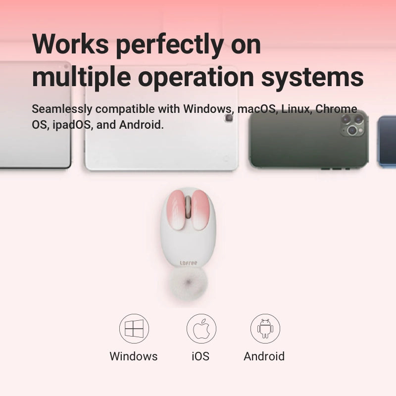 Works perfectly on multiple operation systems Seamlessly compatible with Windows, macOS, Linux, Chrome OS, ipadOS, and Android.