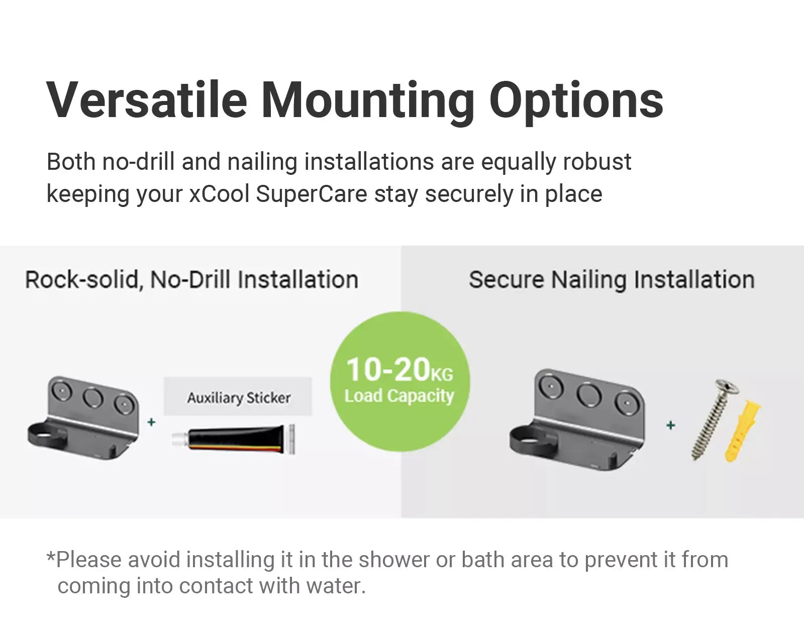 xCool SuperCare 2-in-1 Quiet, Portable Ion Hair Dryer