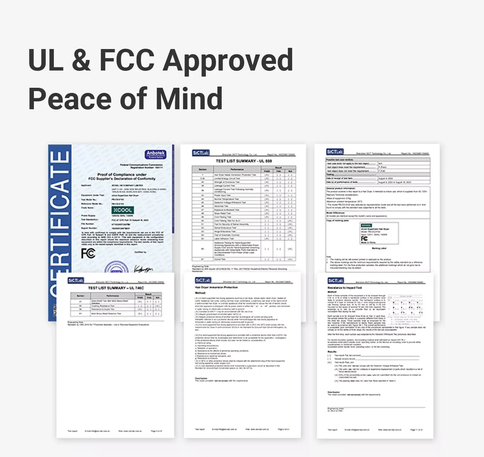 xCool SuperCare 2-in-1 Quiet, Portable Ion Hair Dryer