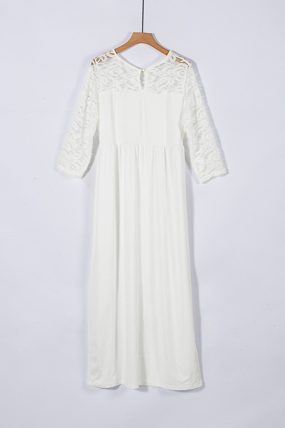 white formal bridesmaid dress