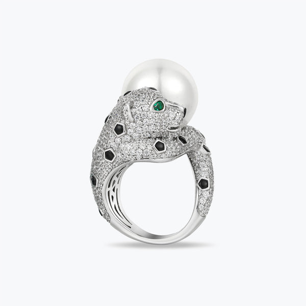 14k Solid Gold Jaguar Design Black Cz Men's Dome Ring, Handmade Gold  Jewelry, Costum Jewelry, Gift For Him, Wedding Gift, Tiny Birthday Gift  (4)|Amazon.com