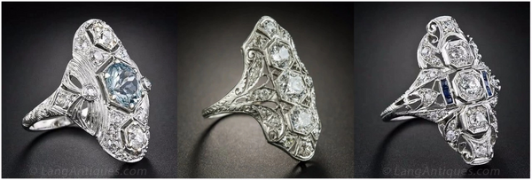 Three Stone Engagement Ring