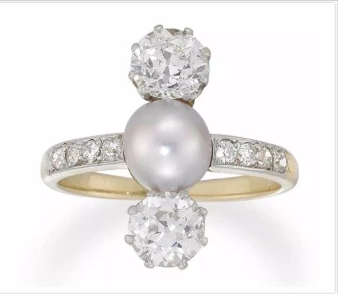 Three Stone Engagement Ring