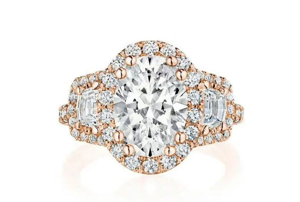 Three Stone Engagement Ring