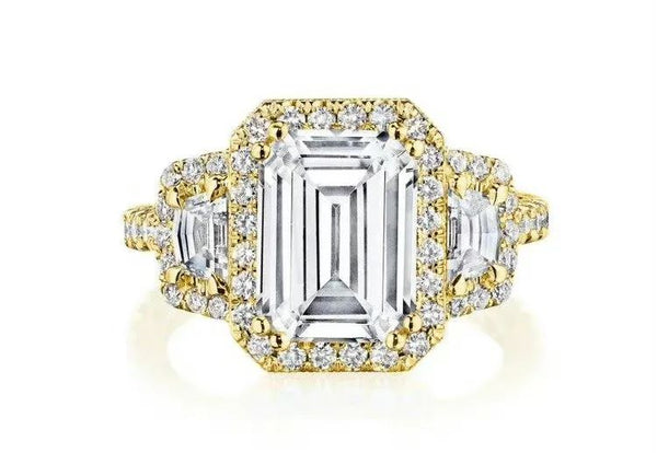 Three Stone Engagement Ring