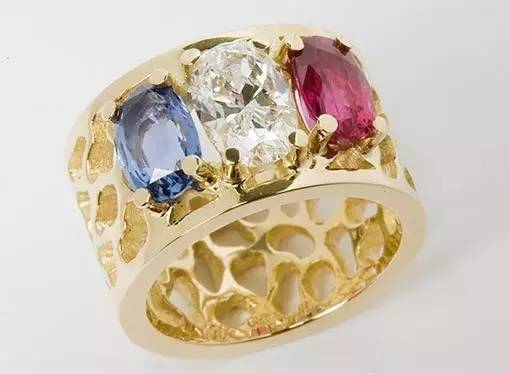 Three Stone Engagement Ring