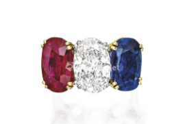 Three Stone Engagement Ring