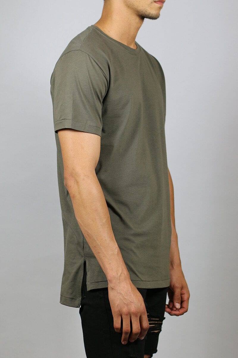 Slit Long T-Shirts