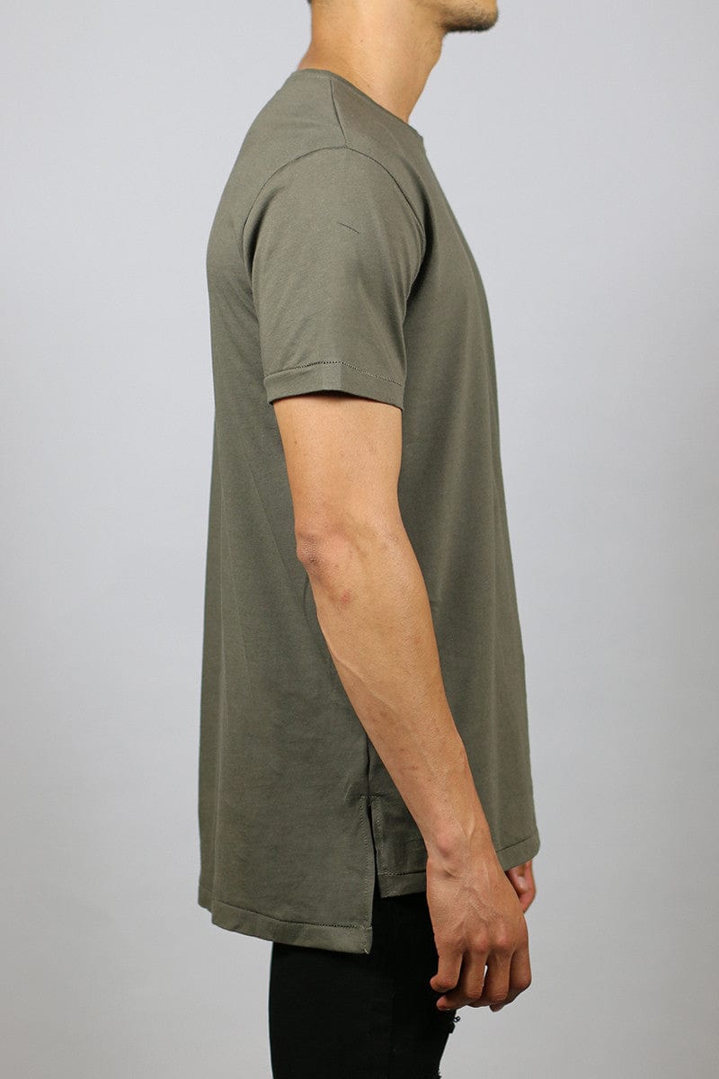 Slit Long T-Shirts