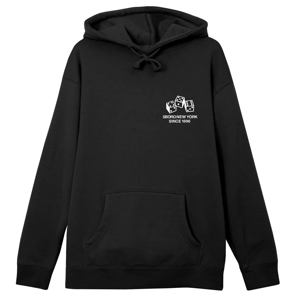 5Boro - 4-5-6 Dice Hoodie - Black/White