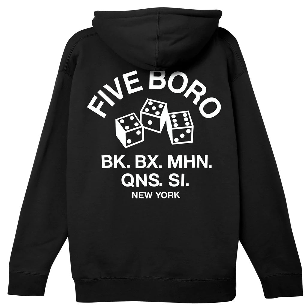 5Boro - 4-5-6 Dice Hoodie - Black/White