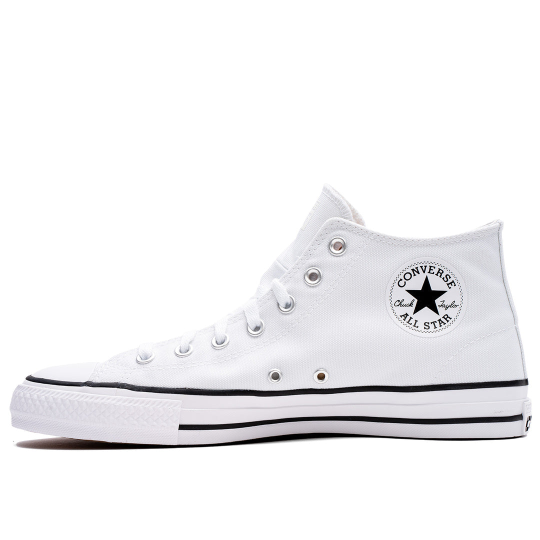 Converse - Chuck Taylor All Star Pro Mid - White/White/Black