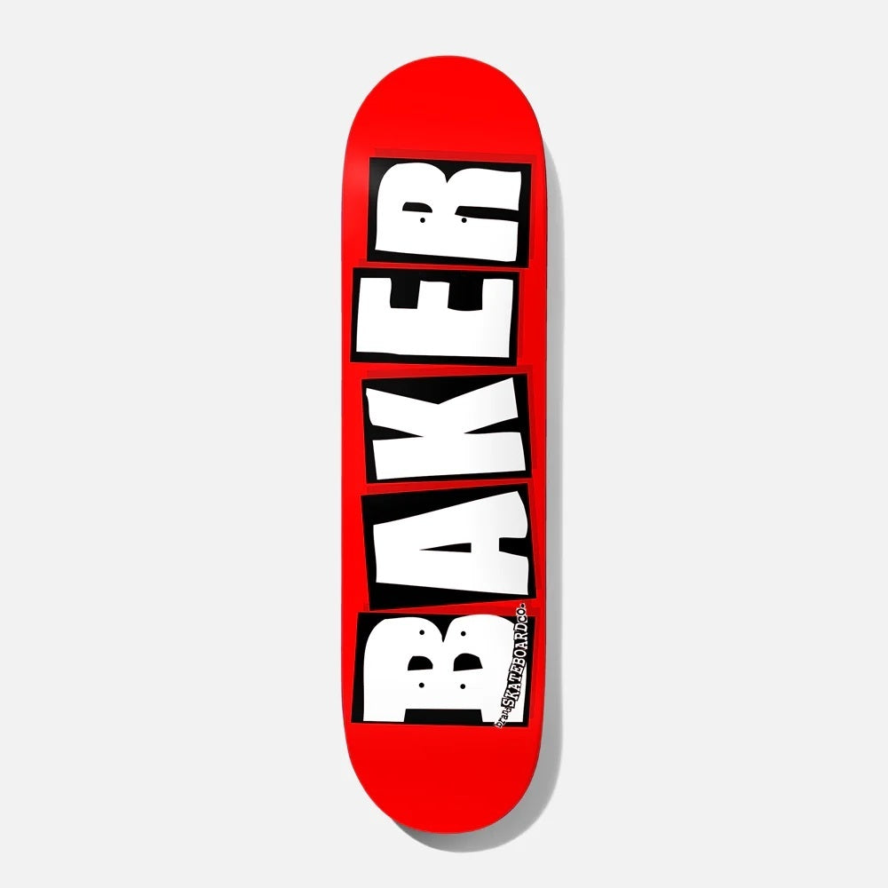 Baker Deck - Brand Logo White - 8.0