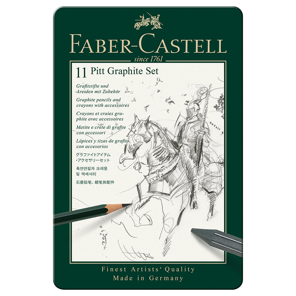 Faber-Castell Pitt Monochrome Graphite Set Small