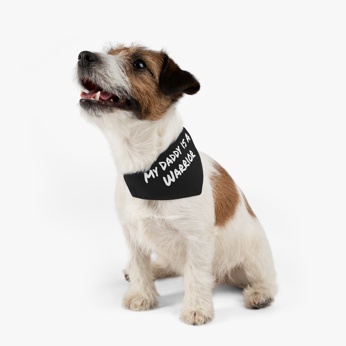 My Daddy is a Warrior - Pet Bandana Collar