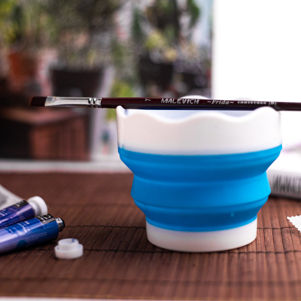 Collapsible Paint Brush Washer Cup