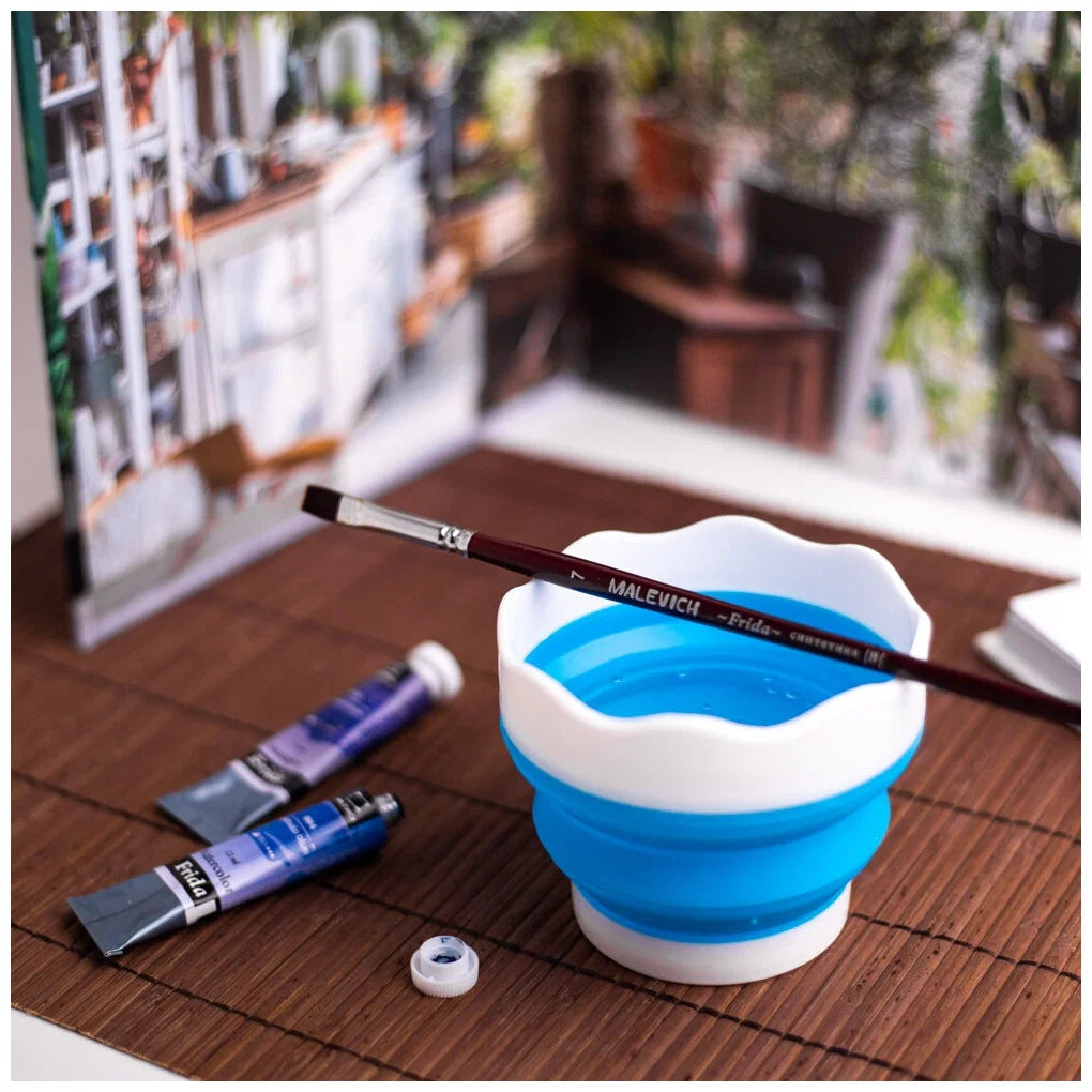 Collapsible Paint Brush Washer Cup