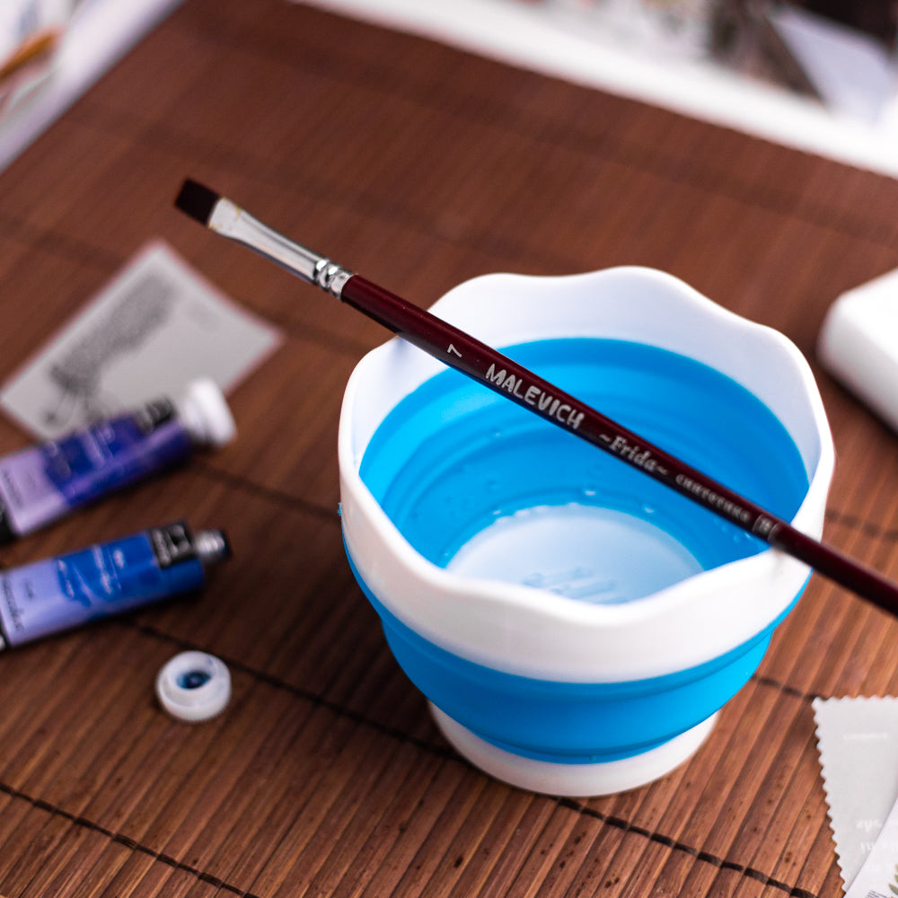 Collapsible Paint Brush Washer Cup