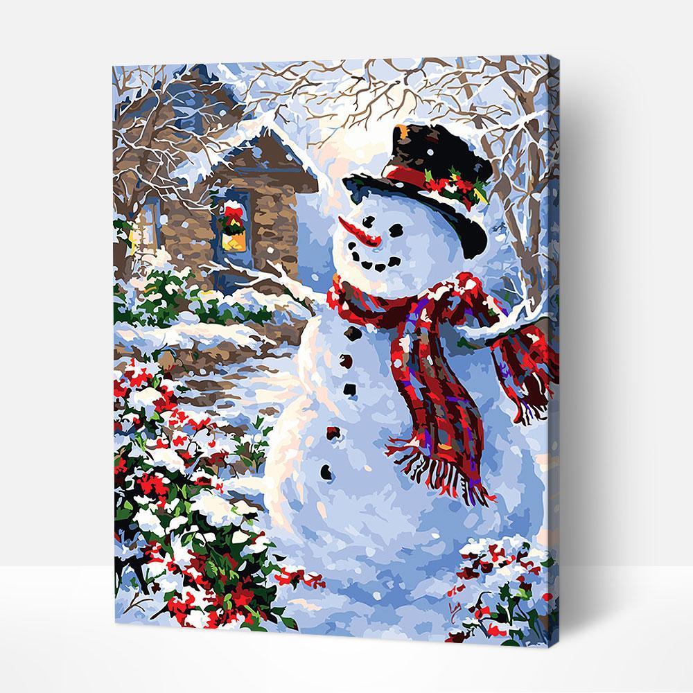 Cheerful Snowman