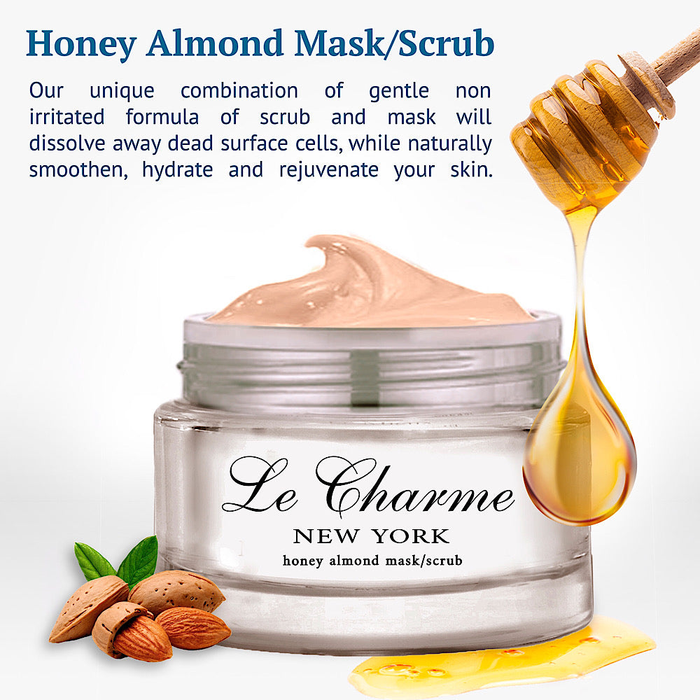 Honey Oatmeal Almond Mask & Scrub