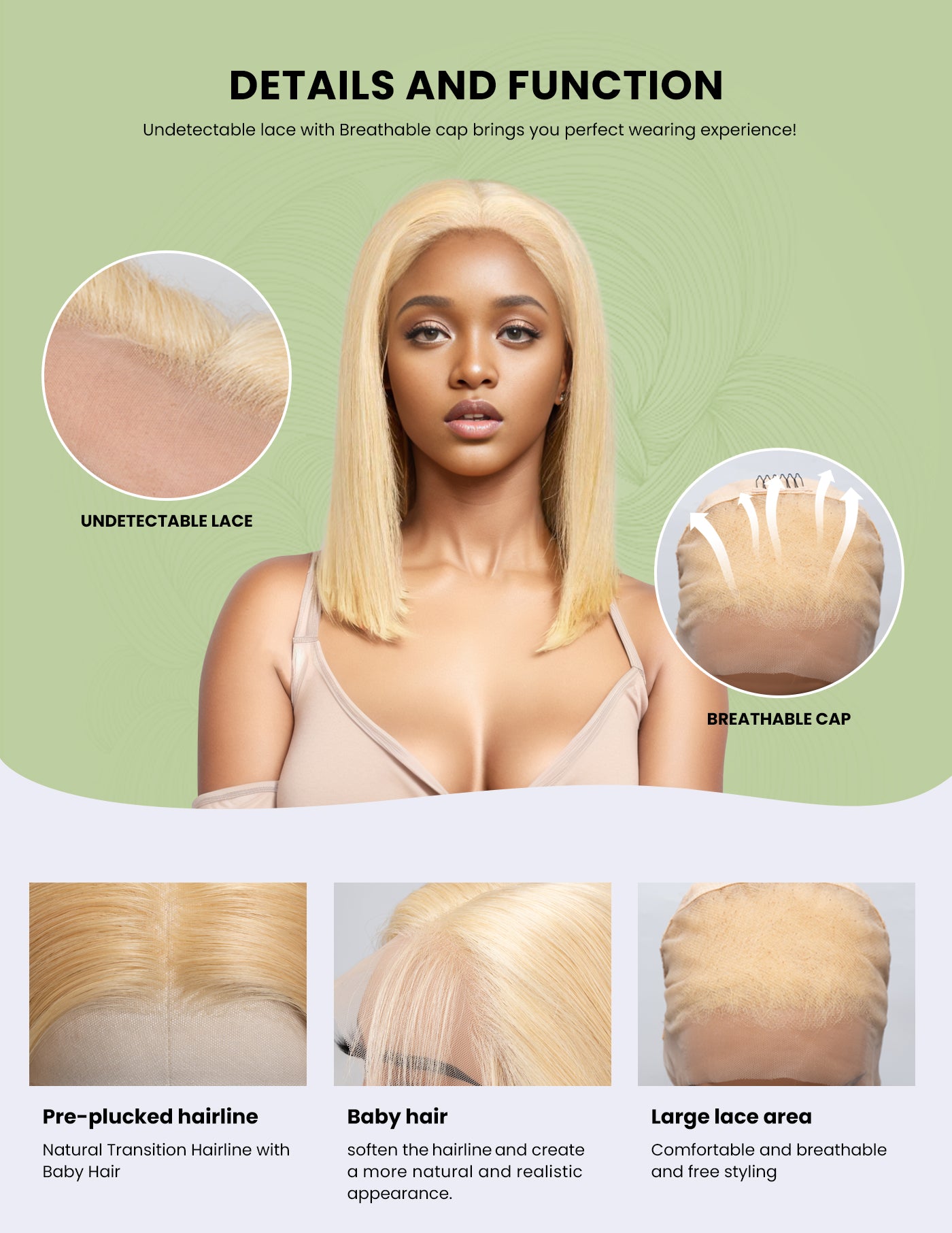 Smokey Clear Thread Frontal and Weave and Wig Thread – Eunices Hair LLC -  Medical Wig Solutions