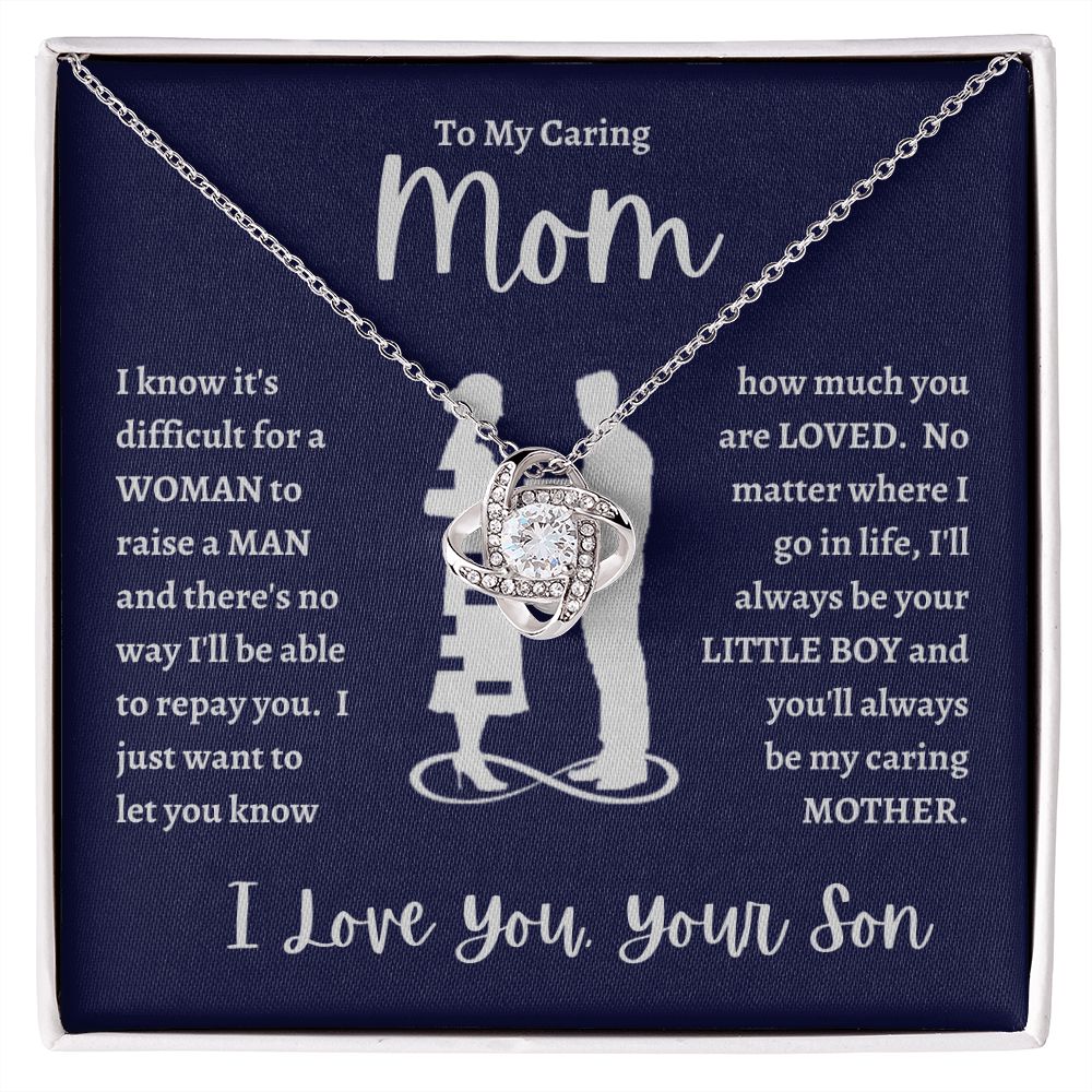 Love Knot Necklace - Caring Mom | To Mom | From Son