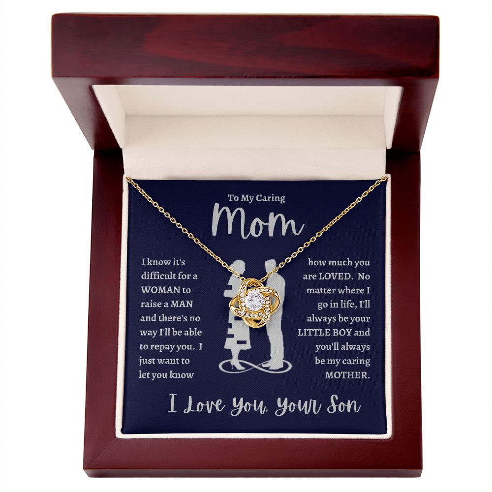 Love Knot Necklace - Caring Mom | To Mom | From Son