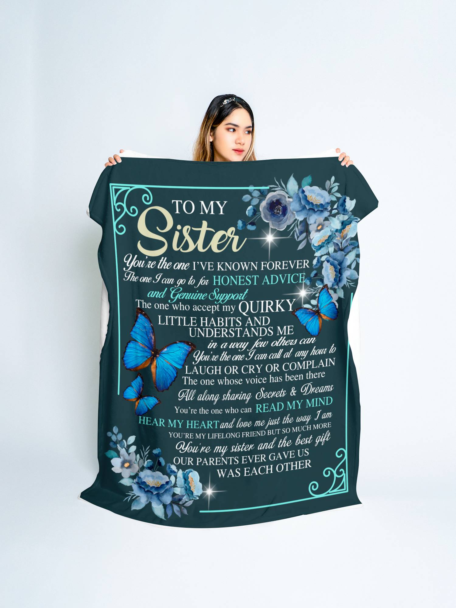 Each Other Blanket 50x60 | To Sister