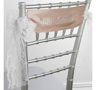 Bachelorette Satin Chair Sash