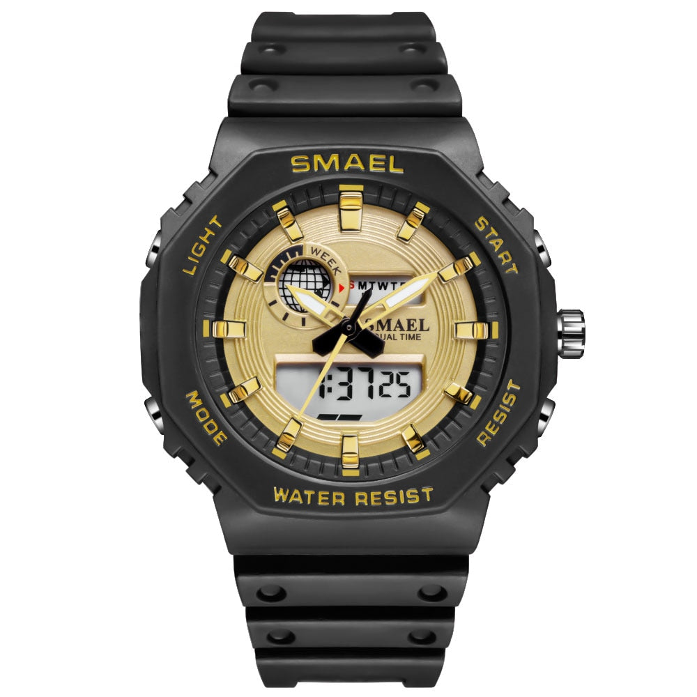 SMAEL Fashion Women Digital Watch Top Luxury Brands Sports Ladies Watches LED Quartz Small Dial Wrist Watch Relogio Feminino