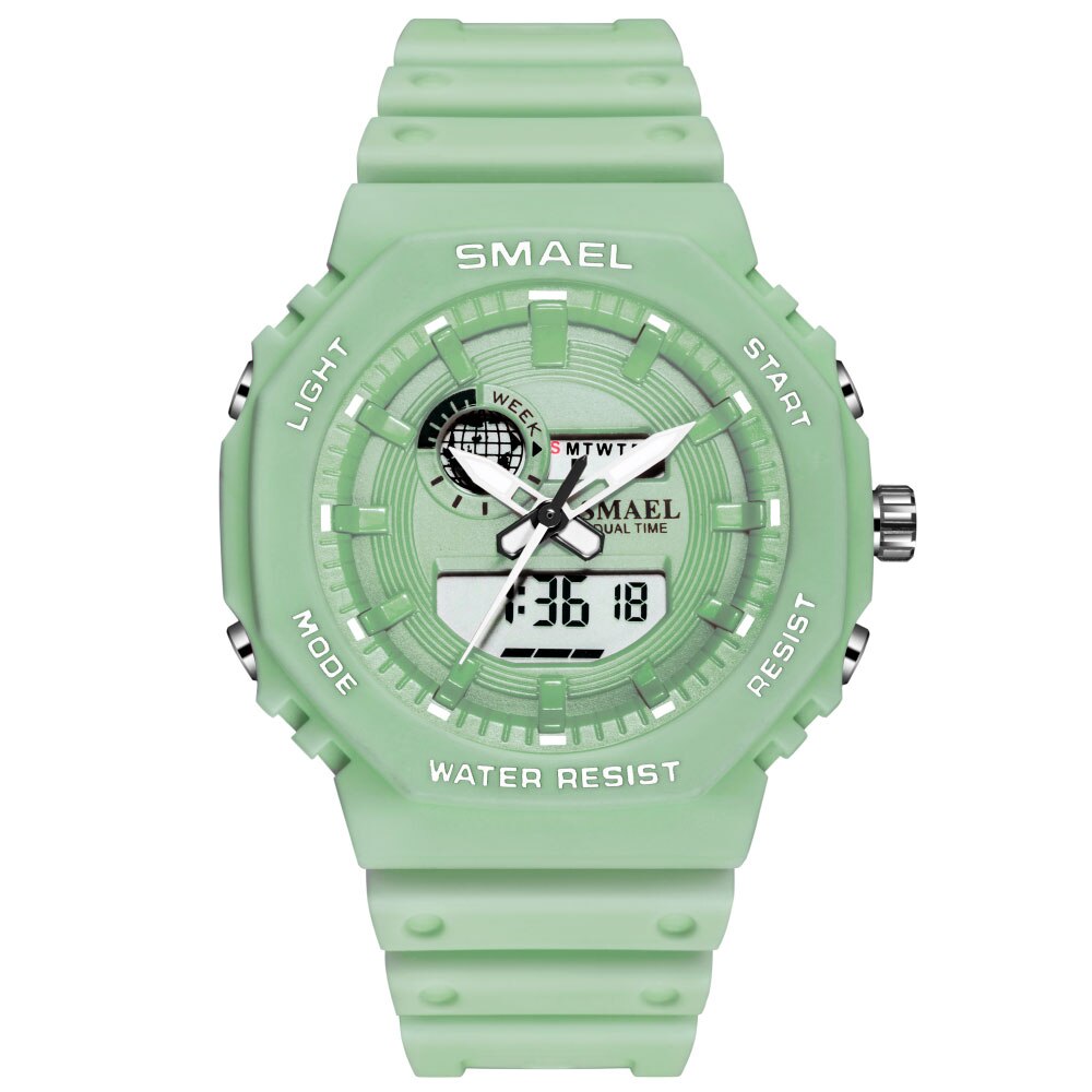 SMAEL Fashion Women Digital Watch Top Luxury Brands Sports Ladies Watches LED Quartz Small Dial Wrist Watch Relogio Feminino