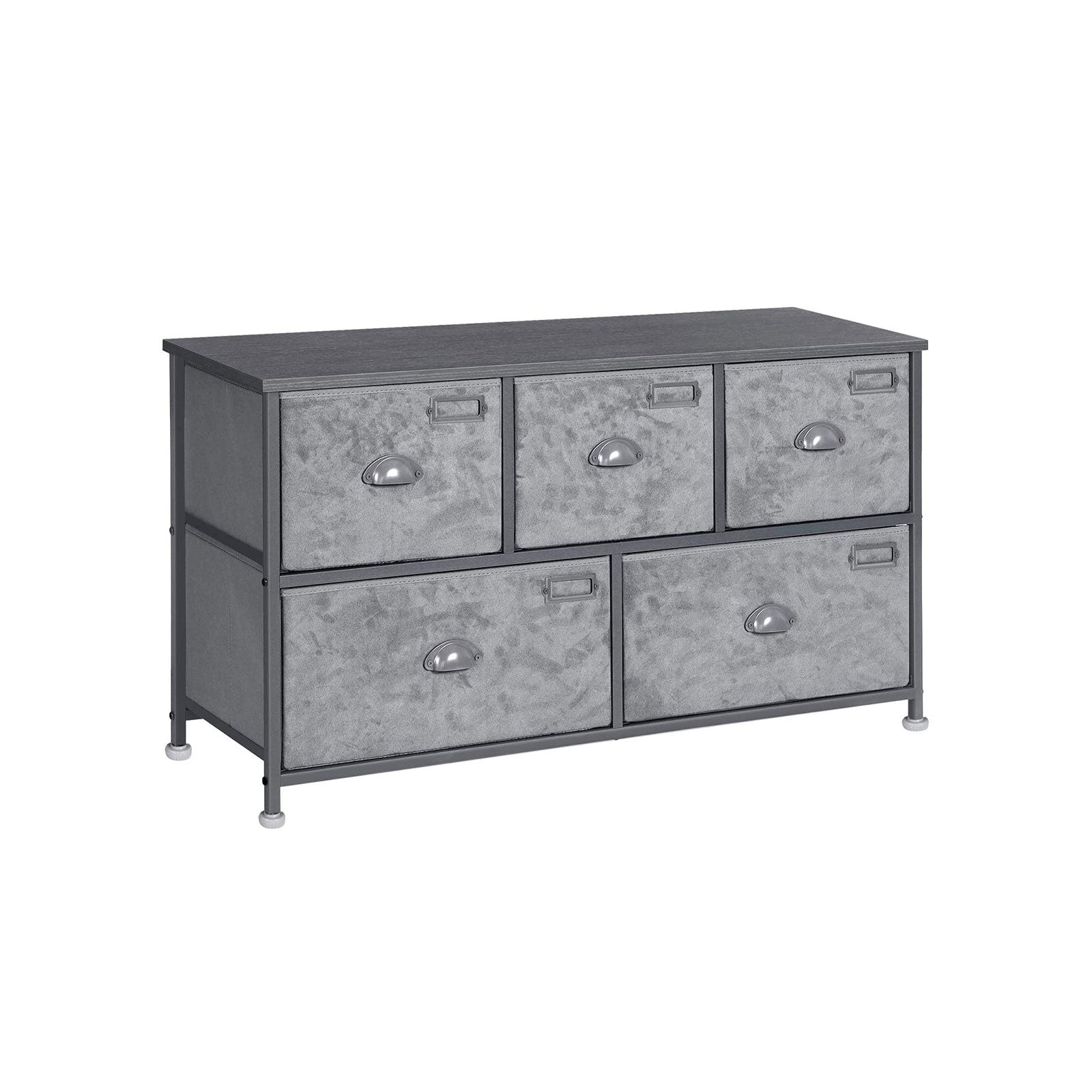 SONGMICS Wide Storage Dresser with 5 Drawers